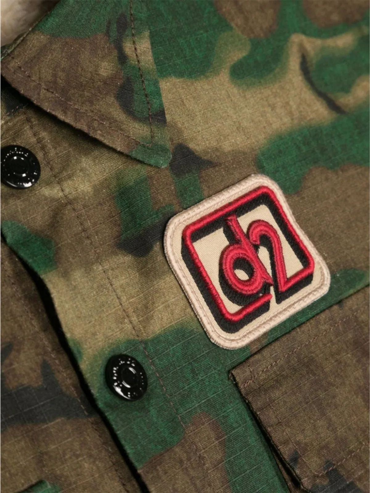 Dsquared2 Kids Camouflage Logo-print T-shirt In Multi