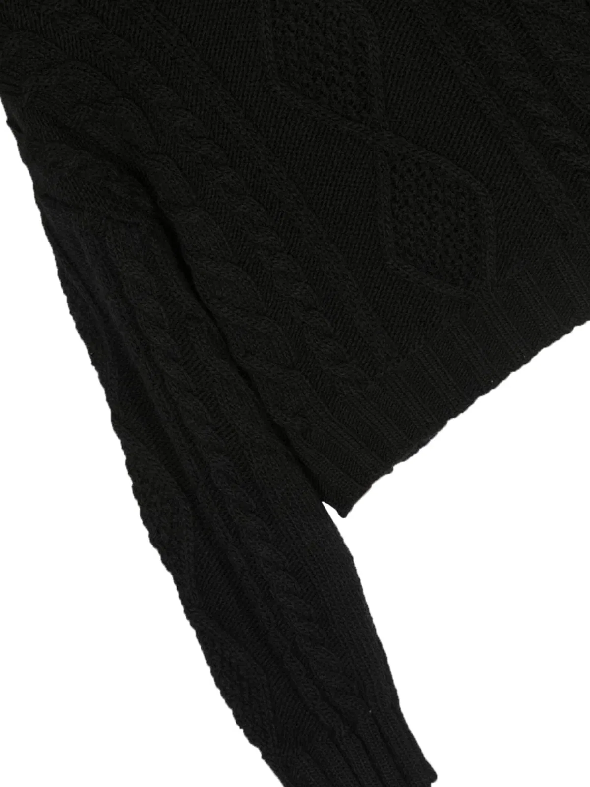 Msgm Mini Cozy Hoodie For Girls In Black