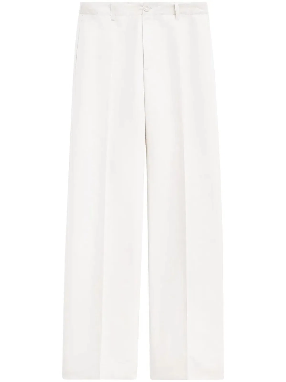 Relaxed Straight Cotton Linen