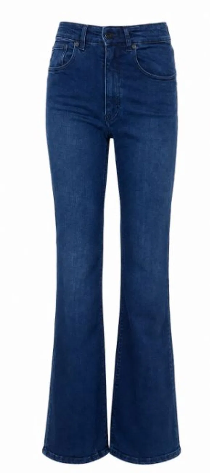 Blue Flared Cut Jeans