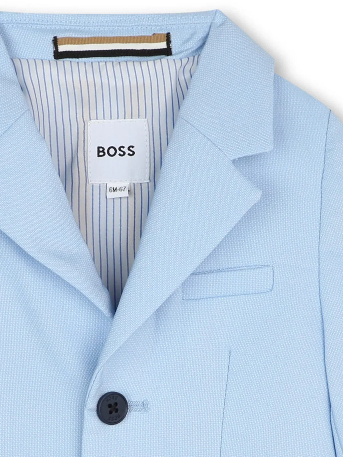 Hugo Boss Boss Formal Jacket In Blue