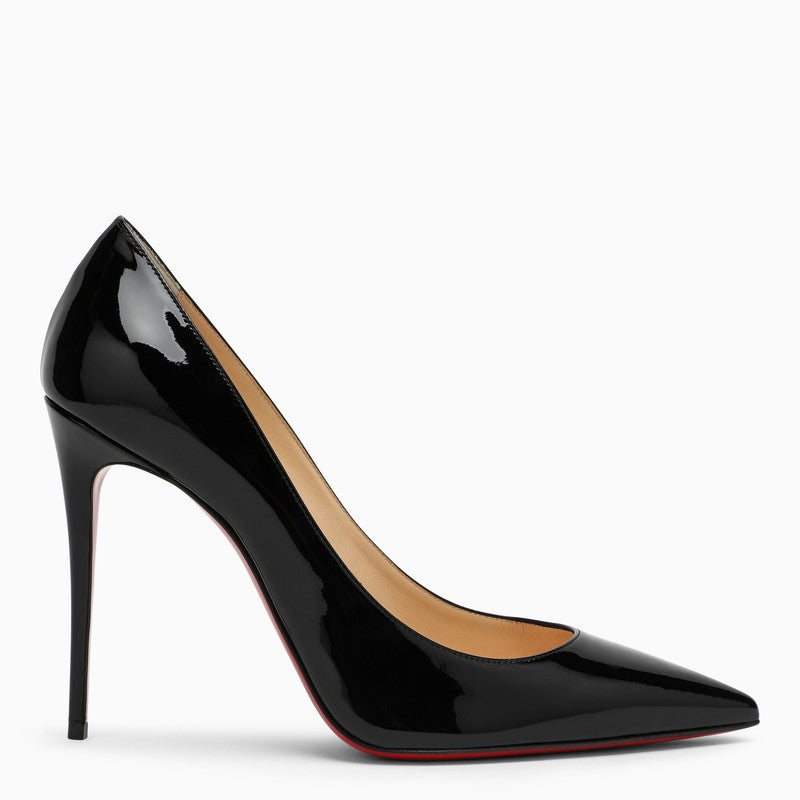 Black Patent Leather Décollette