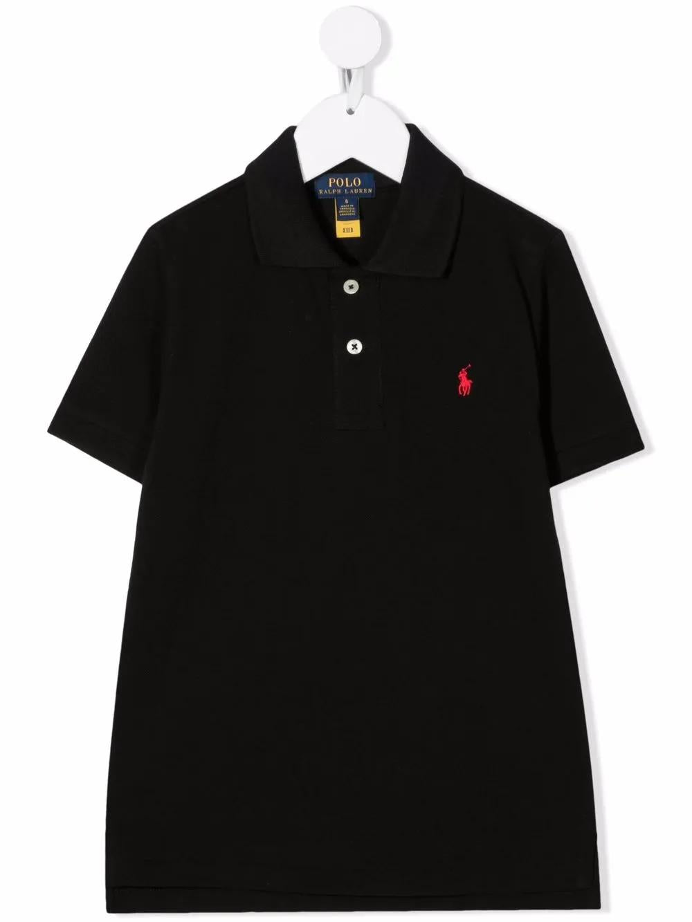 Kids Polo Shirt With Embroidered Logo