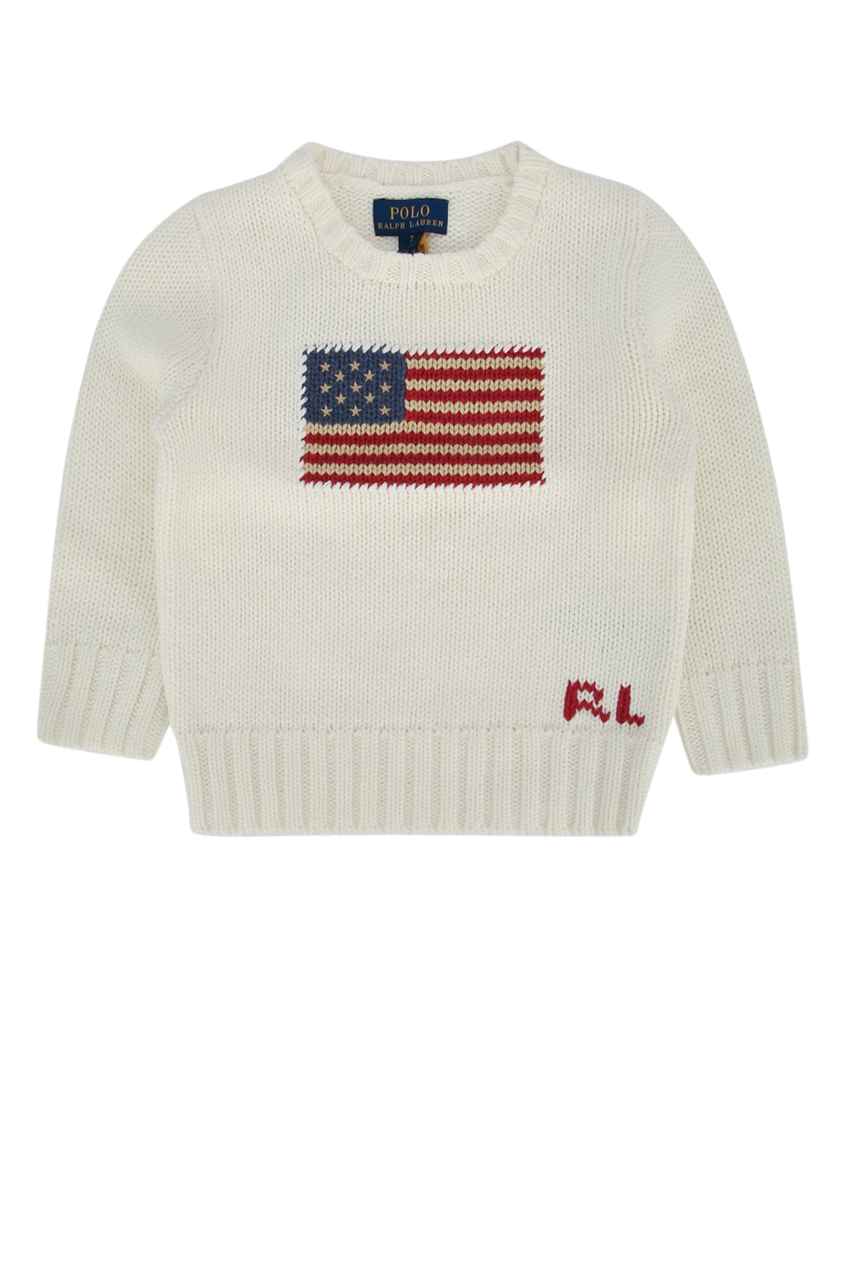 Kids Flag Cn Swtr-Tops-Sweater