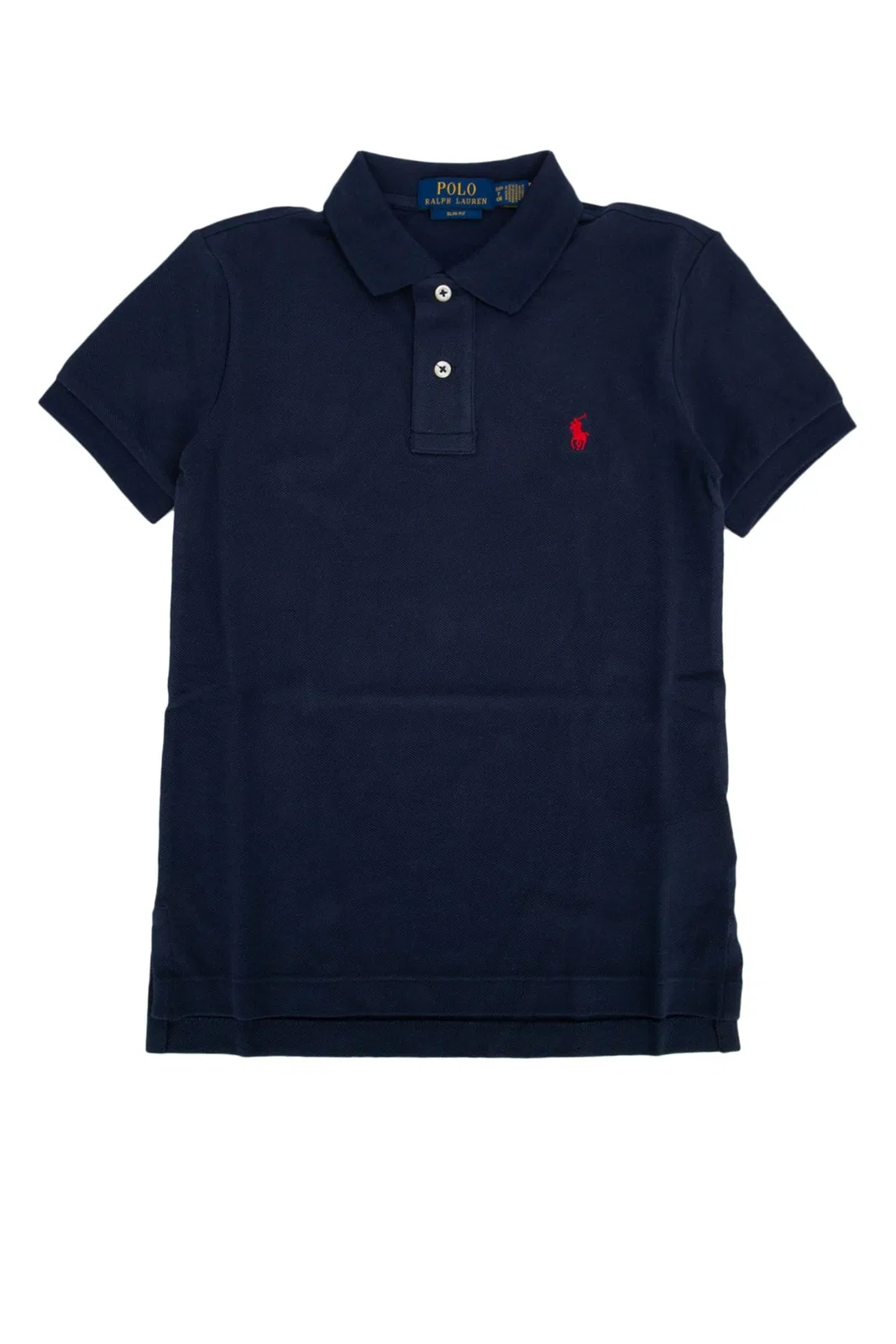 Kids Navy Blue Piquet Polo Shirt