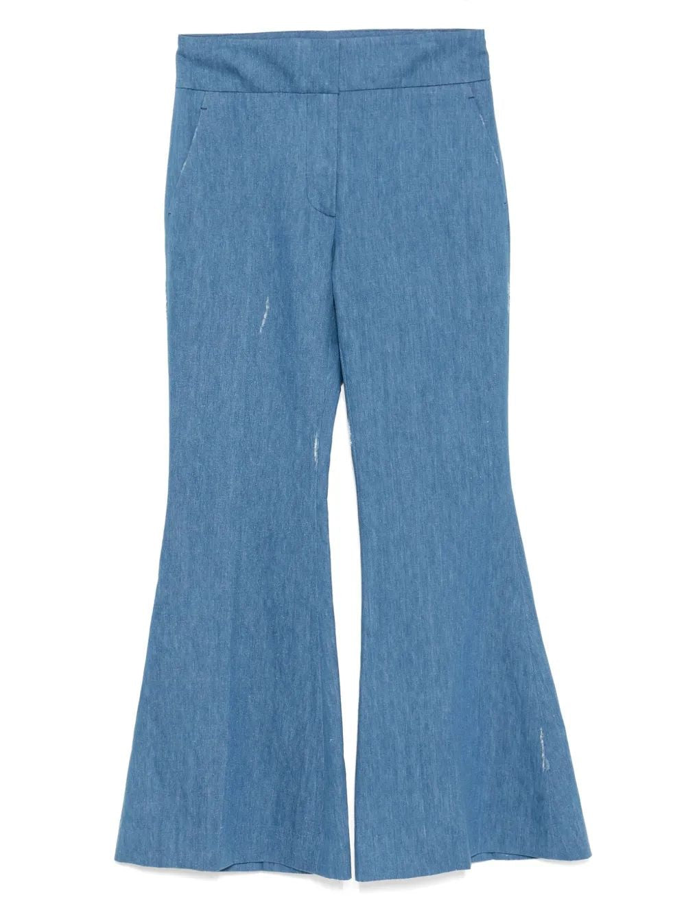 Blue Flared Marsh Pants