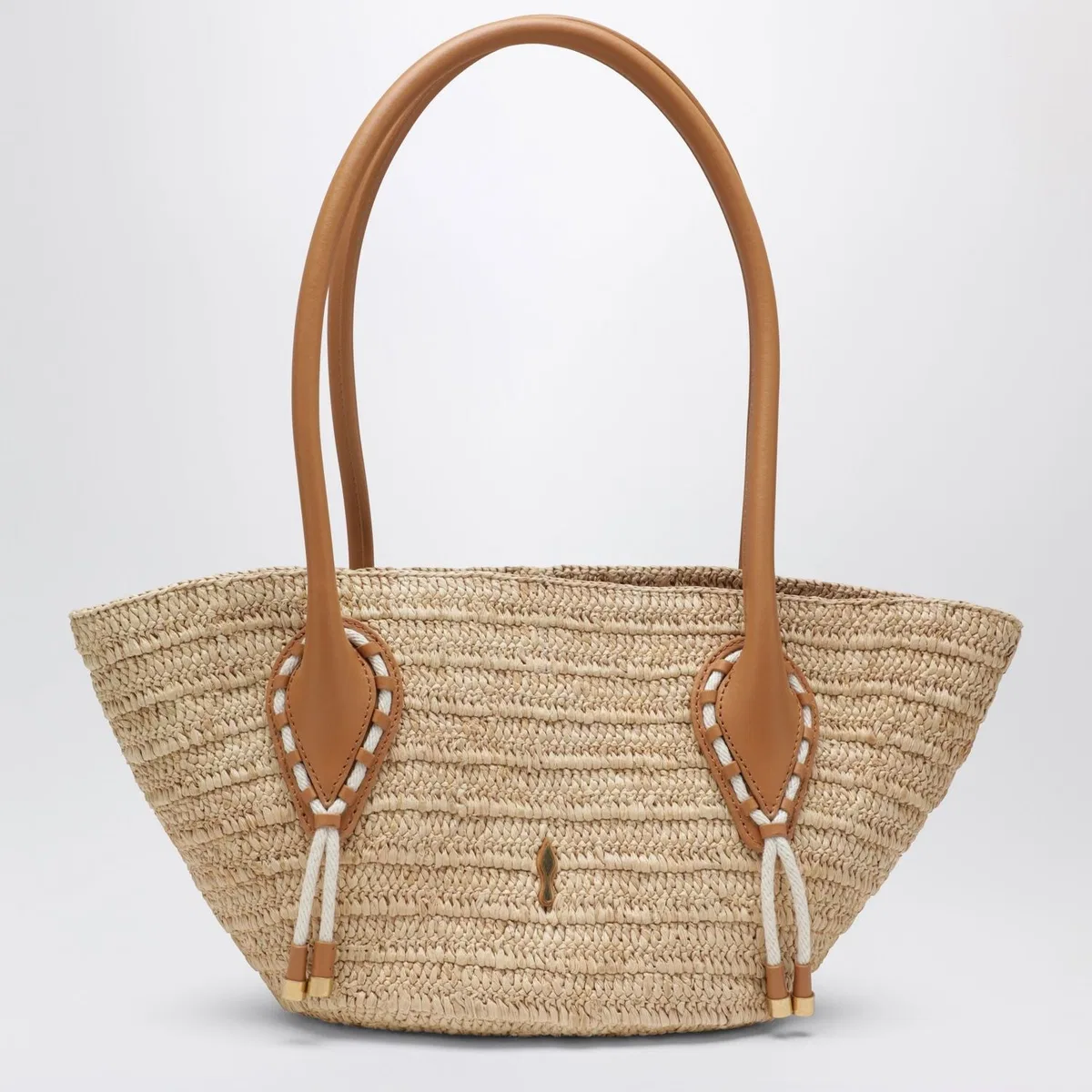 Venus Mini Tote Bag In Rafia