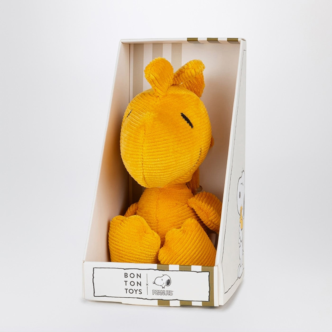 Yellow Velvet Woodstock Soft Toy 23 Cm