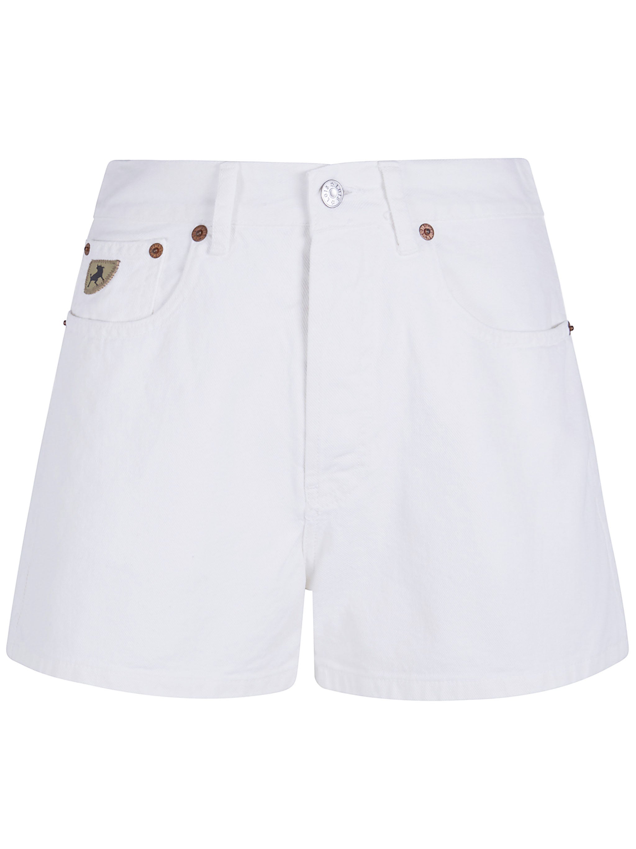 "Sandra C" Bull Shorts Denim