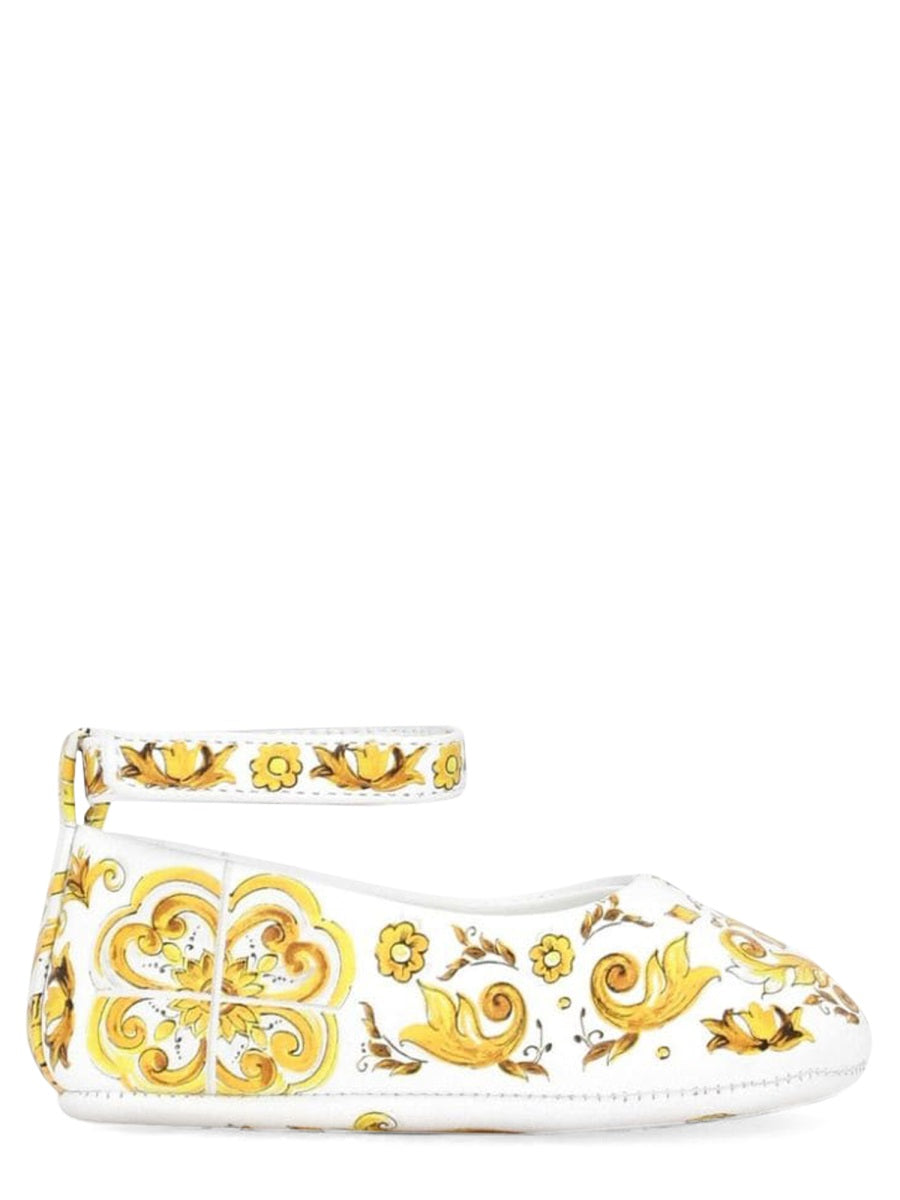 Dolce & Gabbana Ball. With Tassel Strap Stam Azulejos Yellow