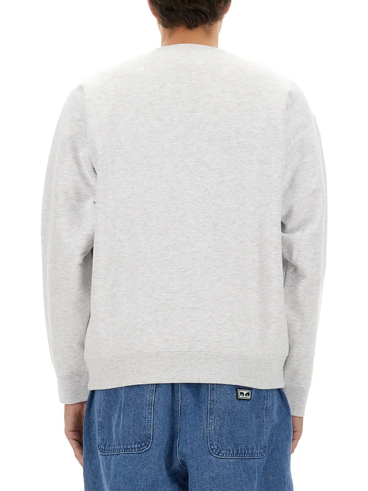 Obey Sweatshirt With Logo In White