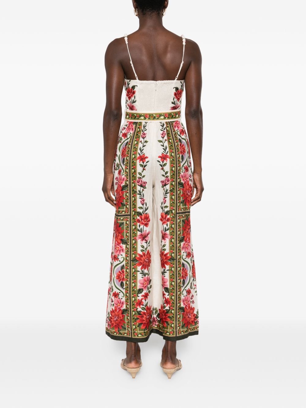 Vestido Sm Est Flores Multi Largo