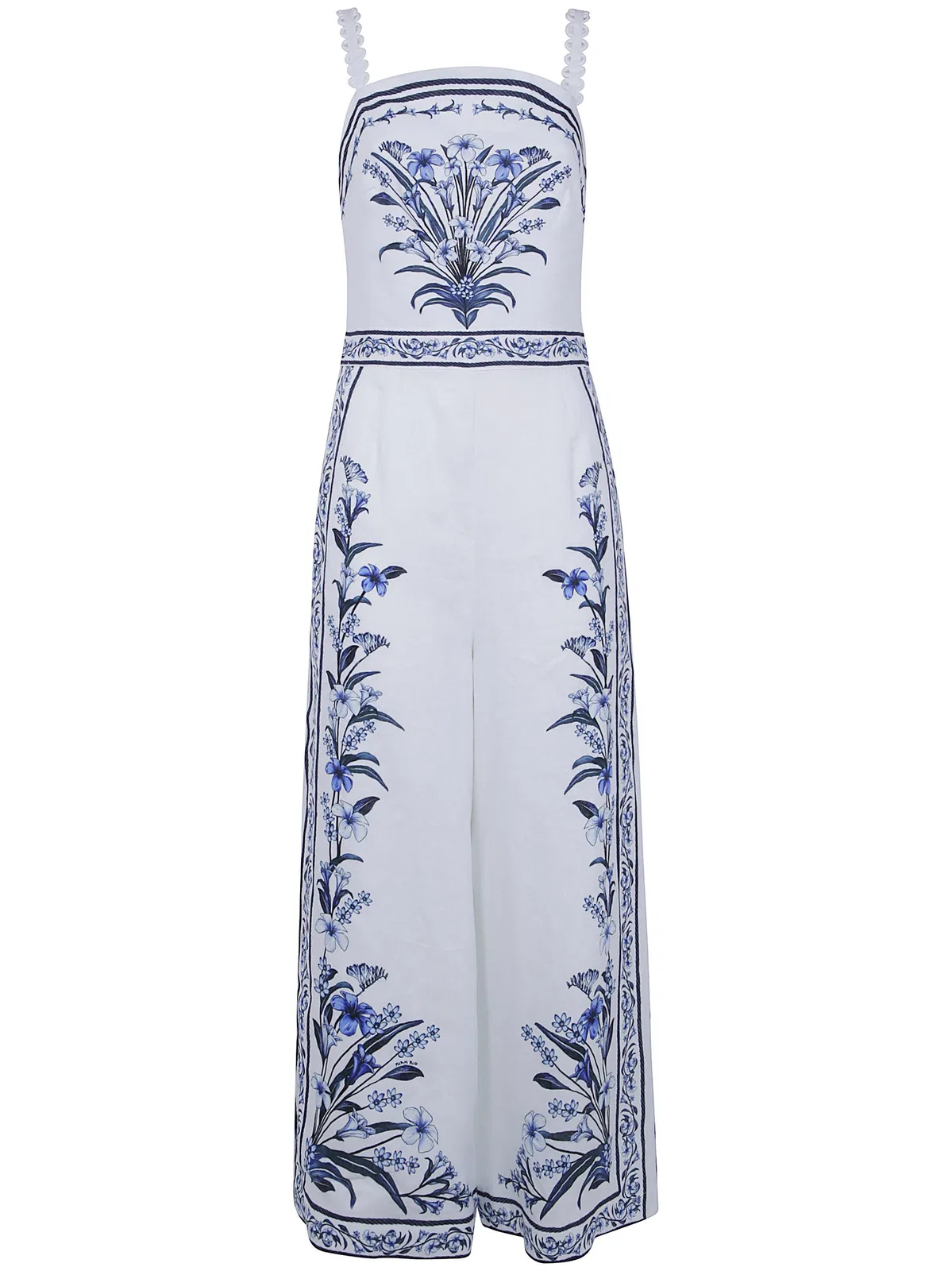 "Flowers Arch" Off-White Jumpsuit