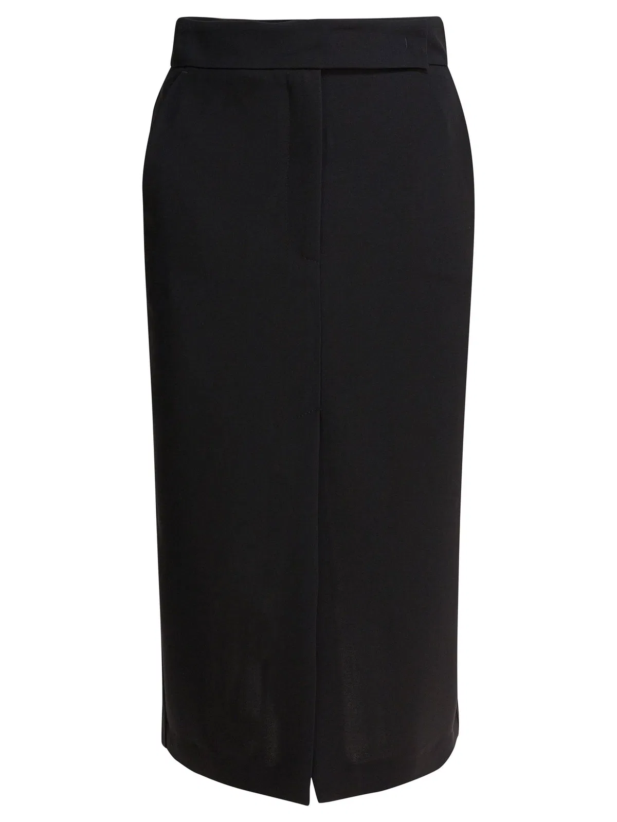 Black Elastane Skirt