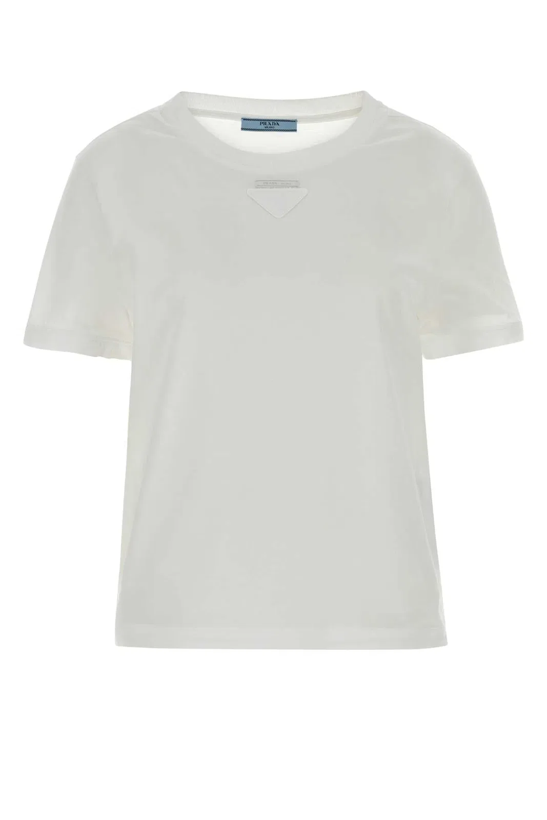 Prada White Cotton T-Shirt