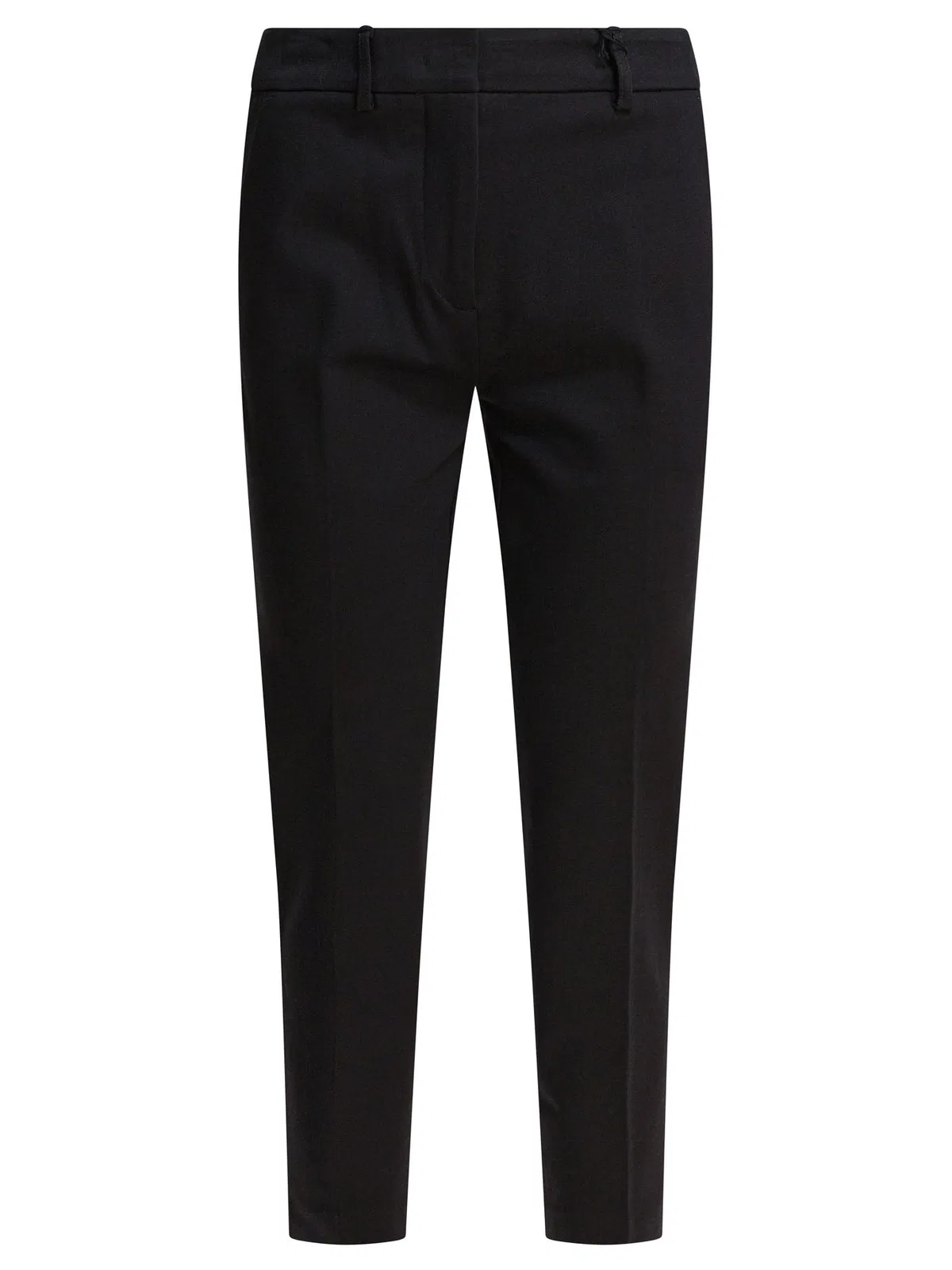 Black Elastane Trousers