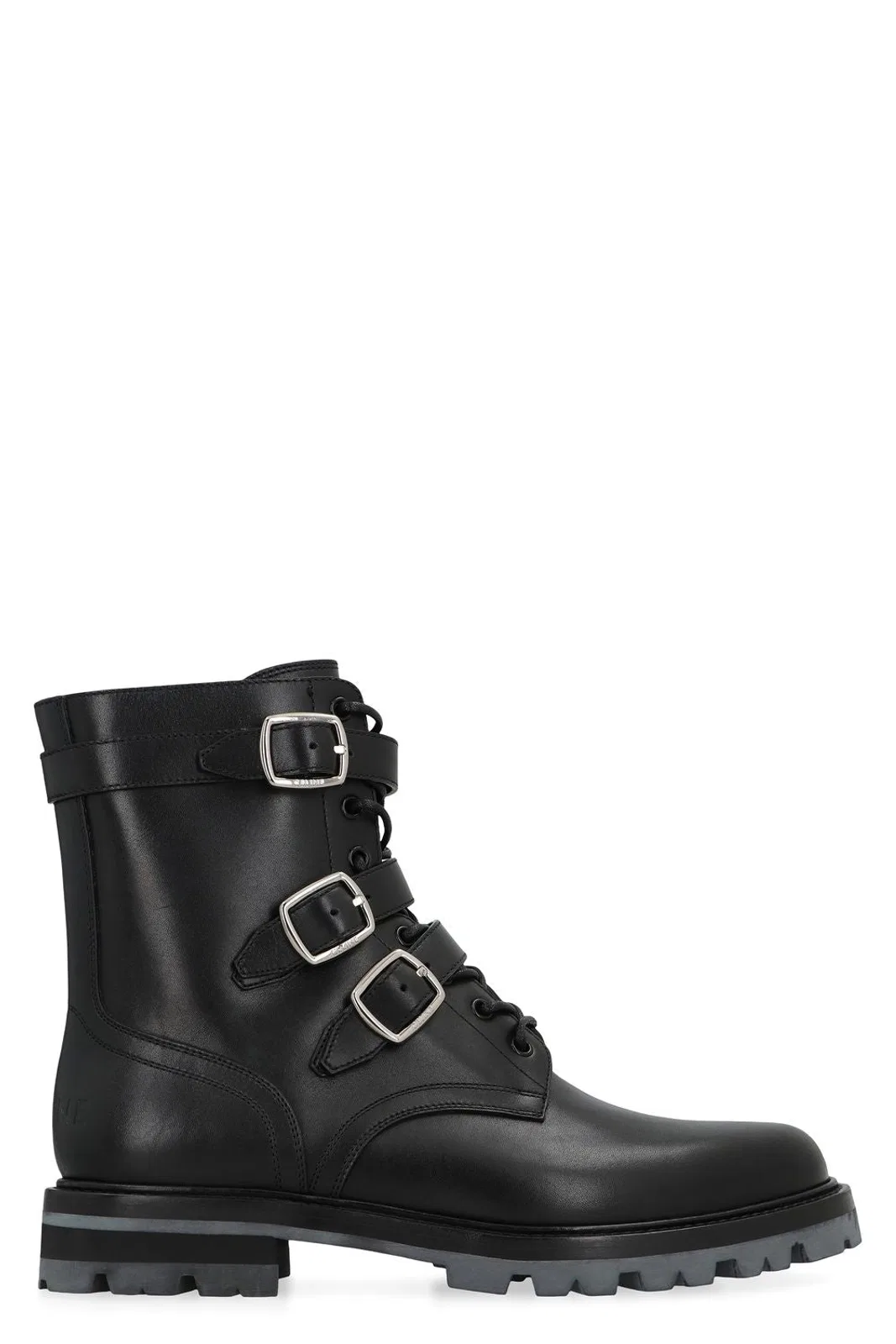 Maggie Leather Lace-Up Boots