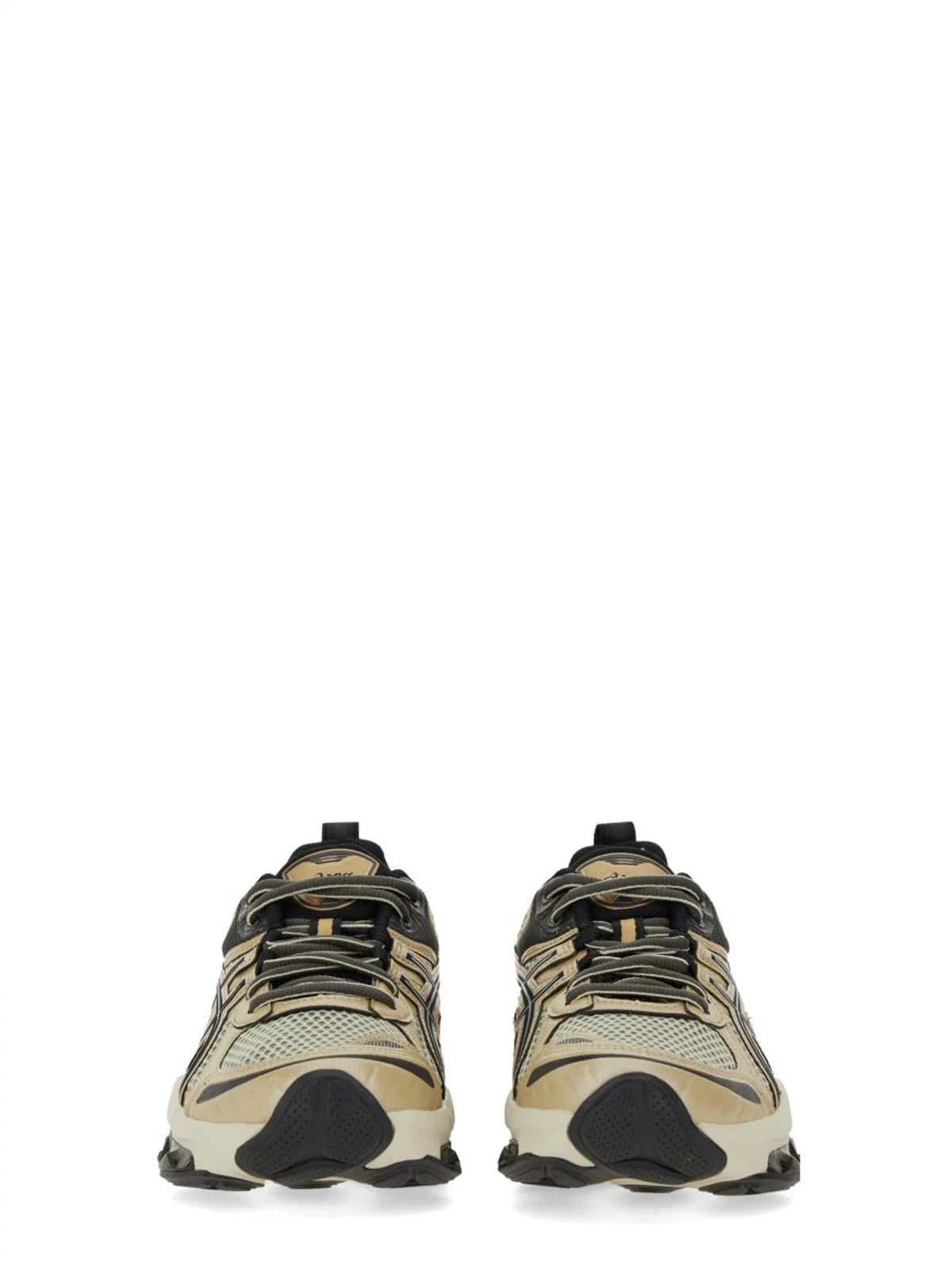 Asics Mesh Upper Sneakers Rubber Outsole Design In Multi
