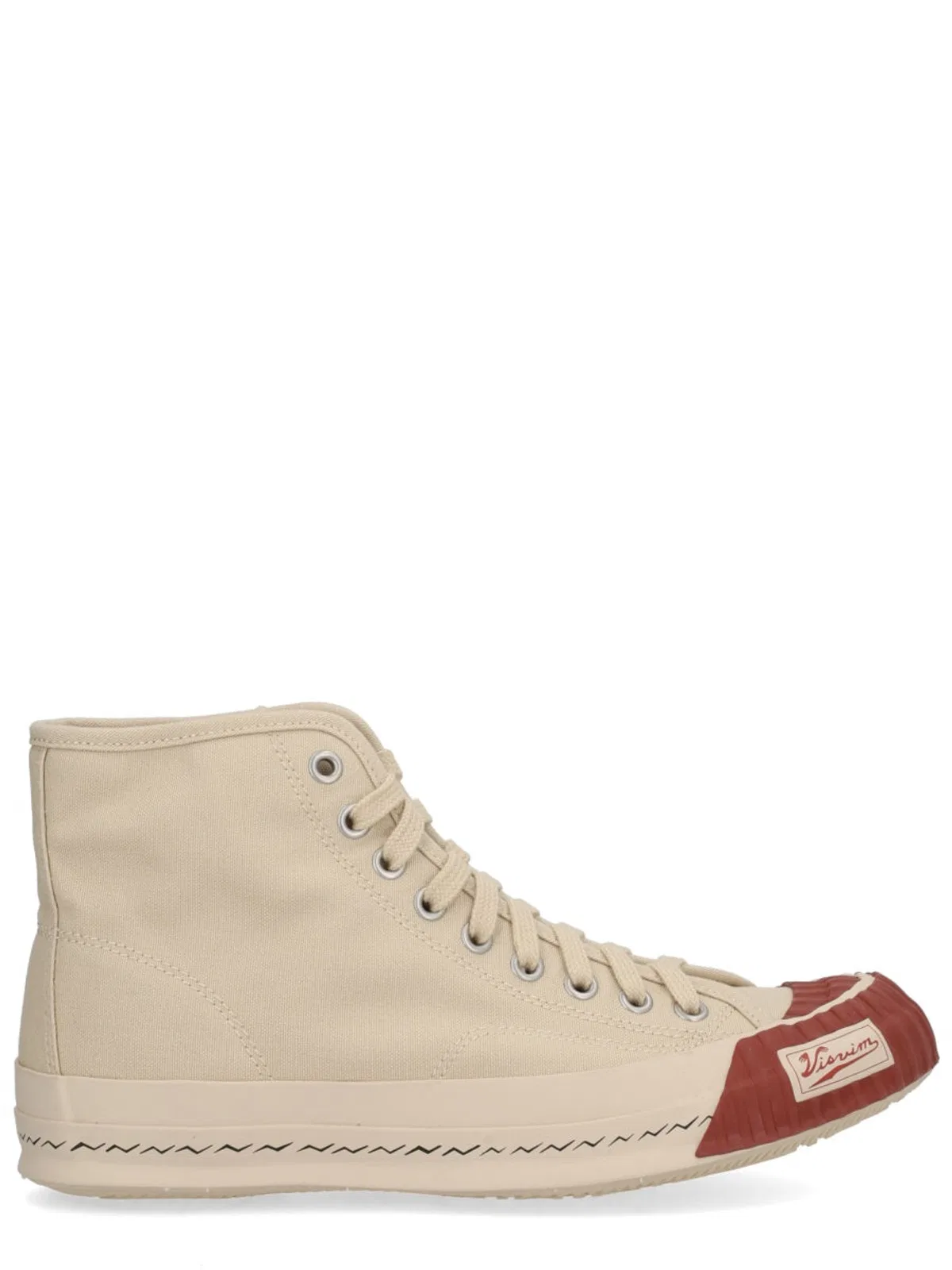Visvim Skagway High Top Sneakers Rubber Sole In Neutral