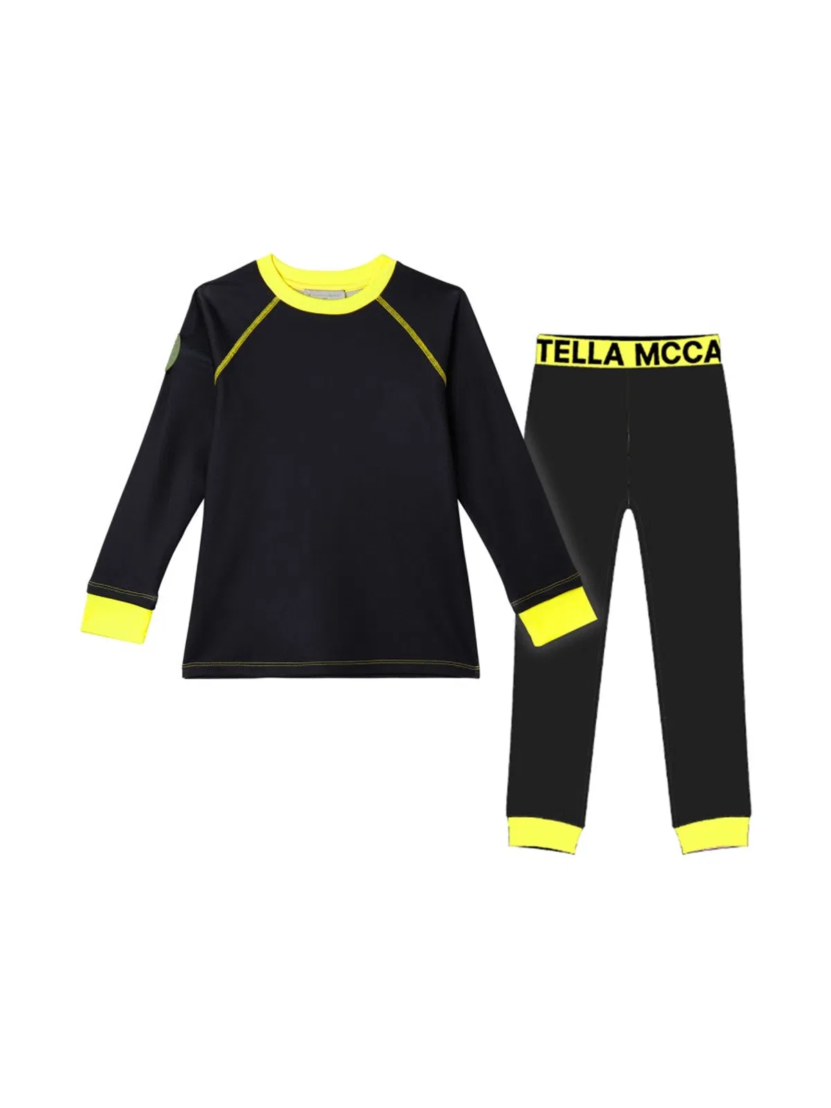 Stella Mccartney T-shirt With Pants Set In Black