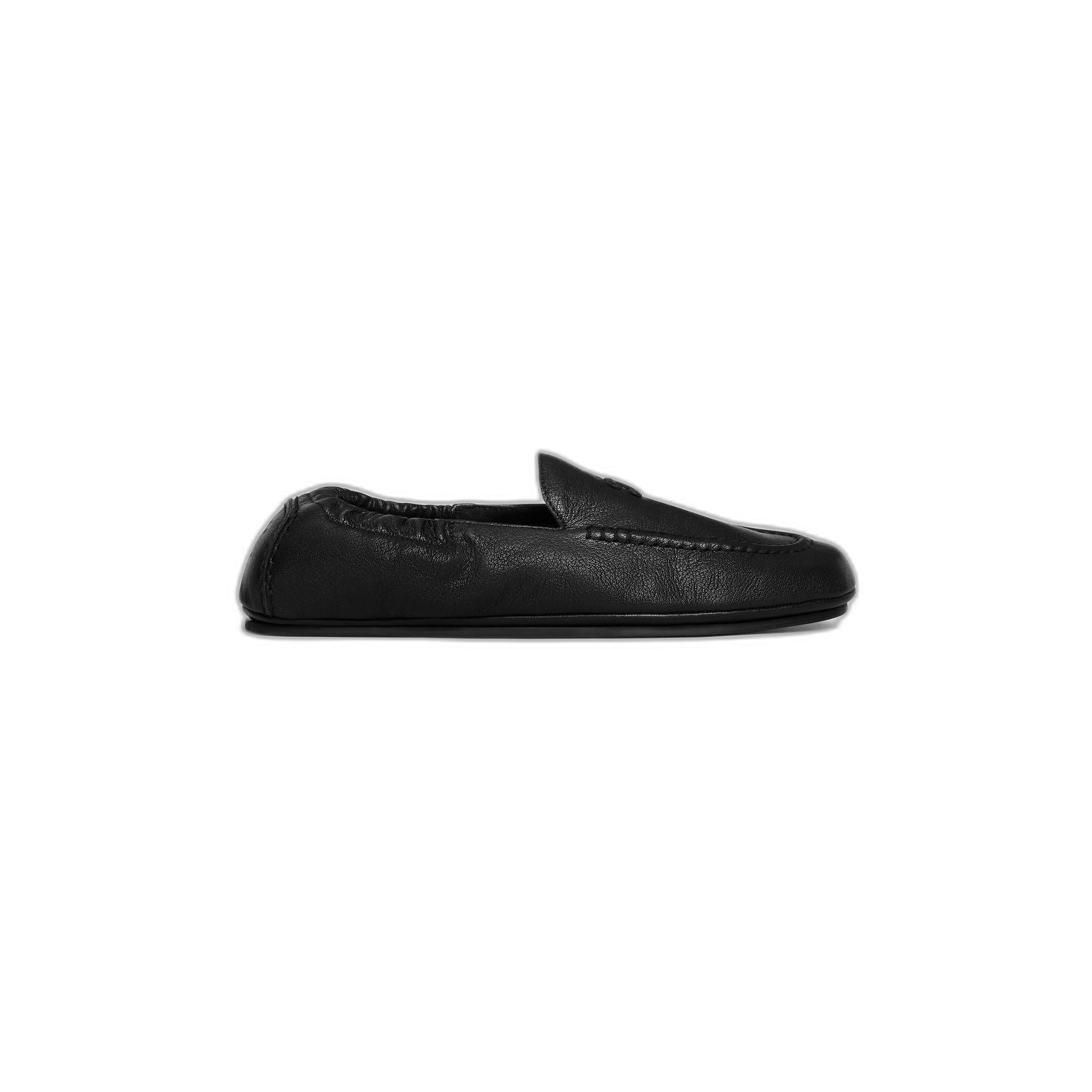 Adam Black Goat Leather Loafers