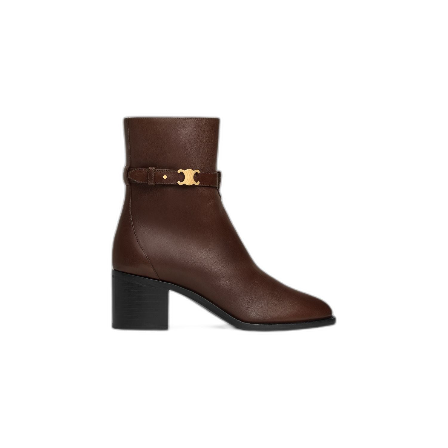 Triomphe Strap Oak Calfskin Boot