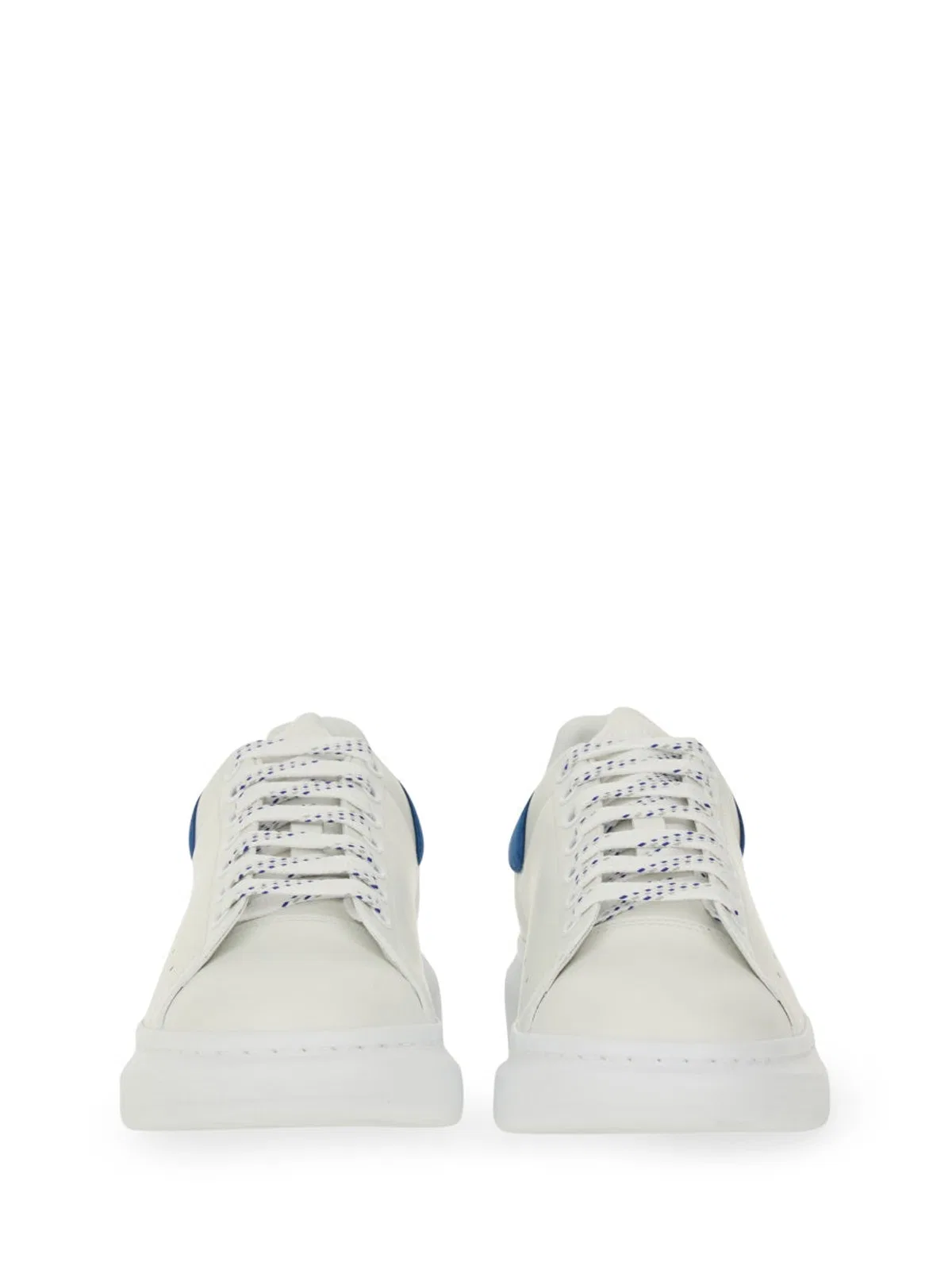 Alexander Mcqueen Oversized Leather Sneakers In White