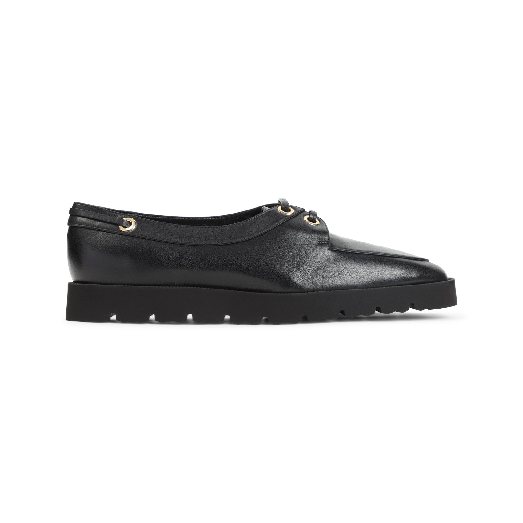 Black Chunky Loafer