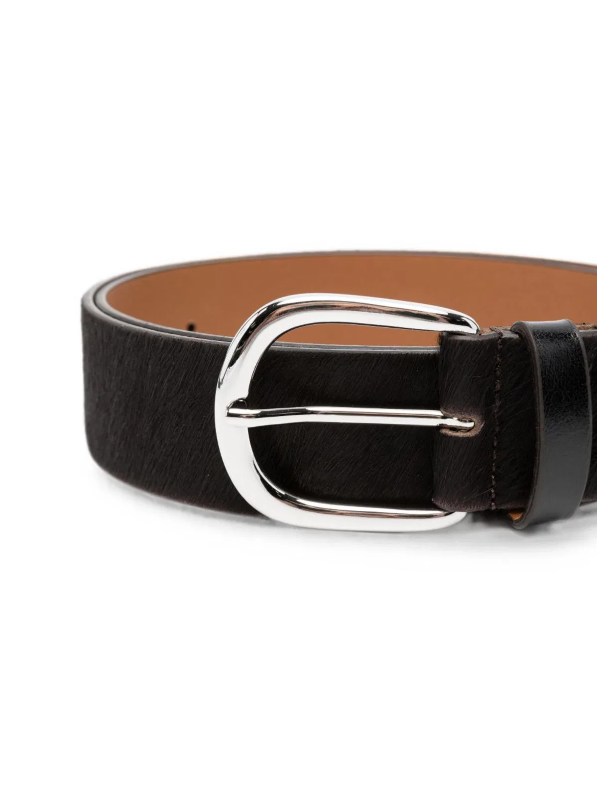 Alysi Leather Belt In Brown