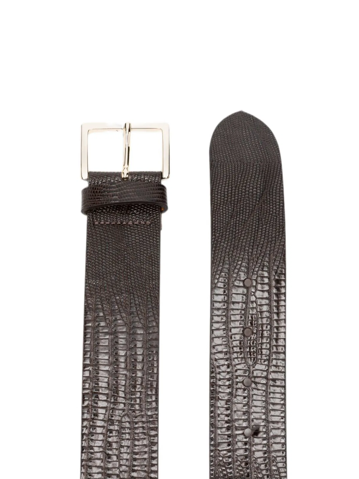 Alysi Leather Belt In Brown
