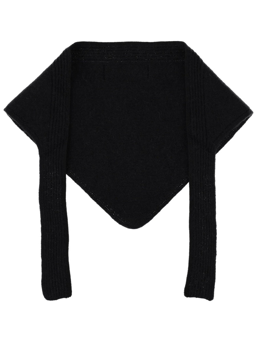 Grosgrain Logo Shawl