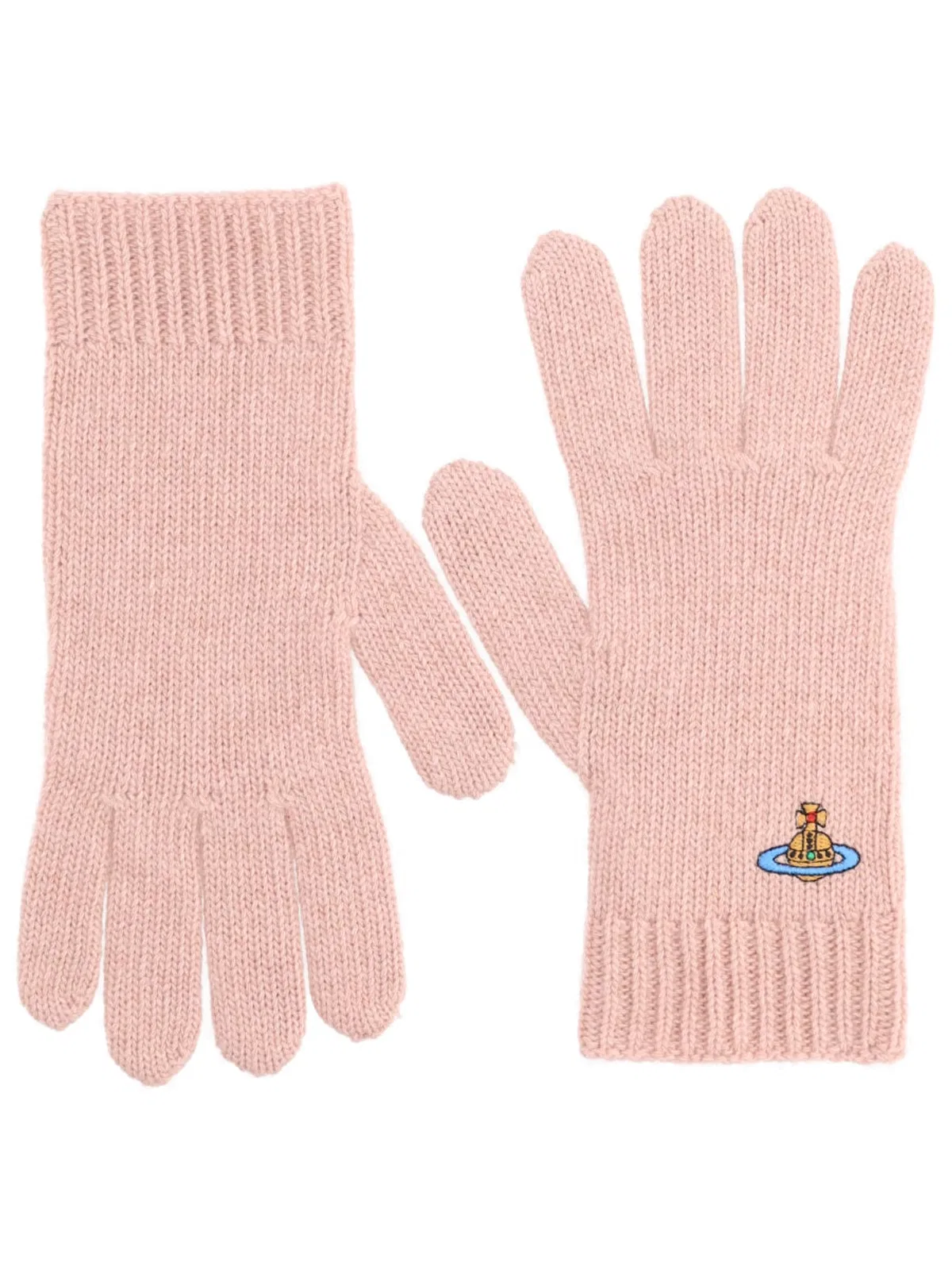 Gloves With Orb Embroidery