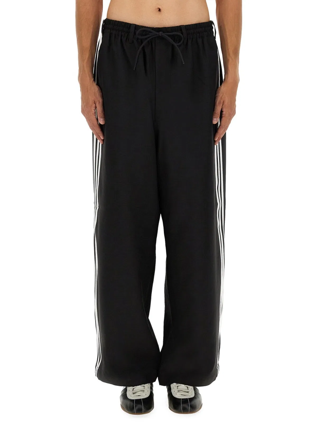 Y-3 Y - 3 "sport Uniform 3-stripes" Pants In Black
