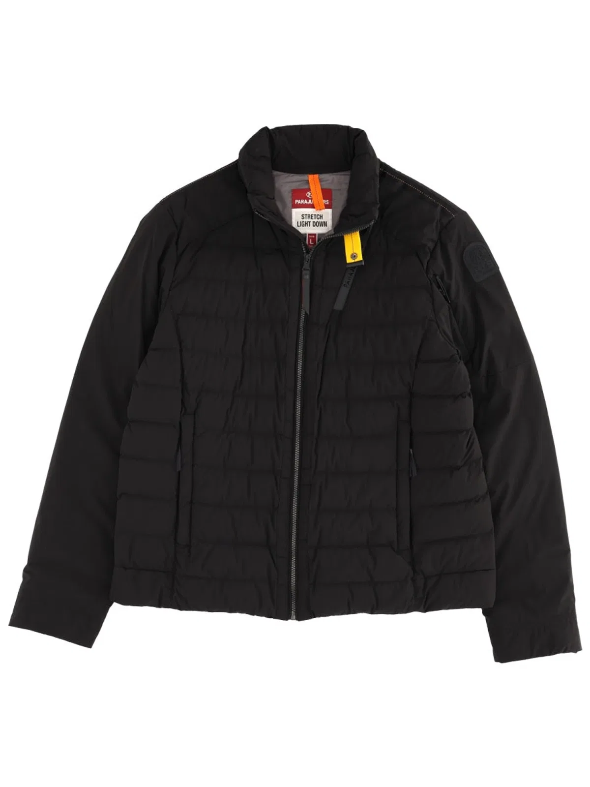 Parajumpers Black Quilted Down Jacket In Black