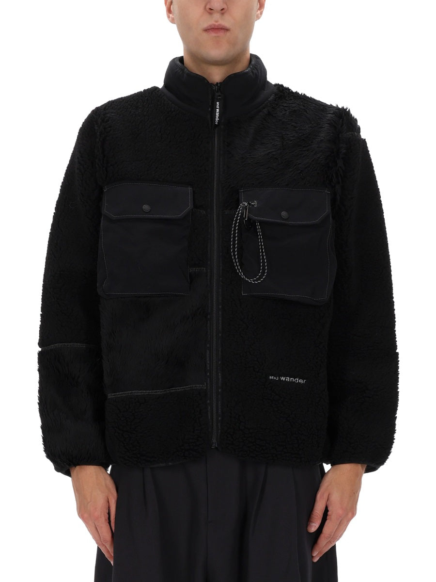 "Mix Boa" Jacket