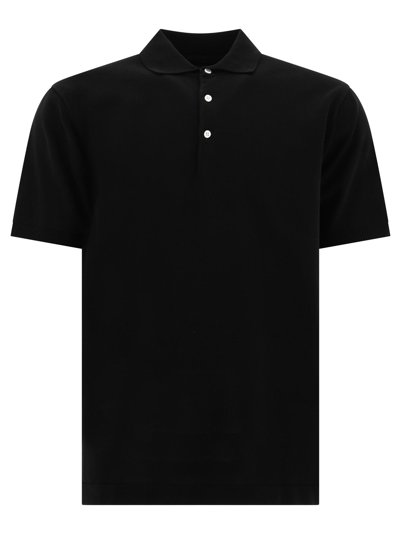 "12G" Polo Shirt With Buttons