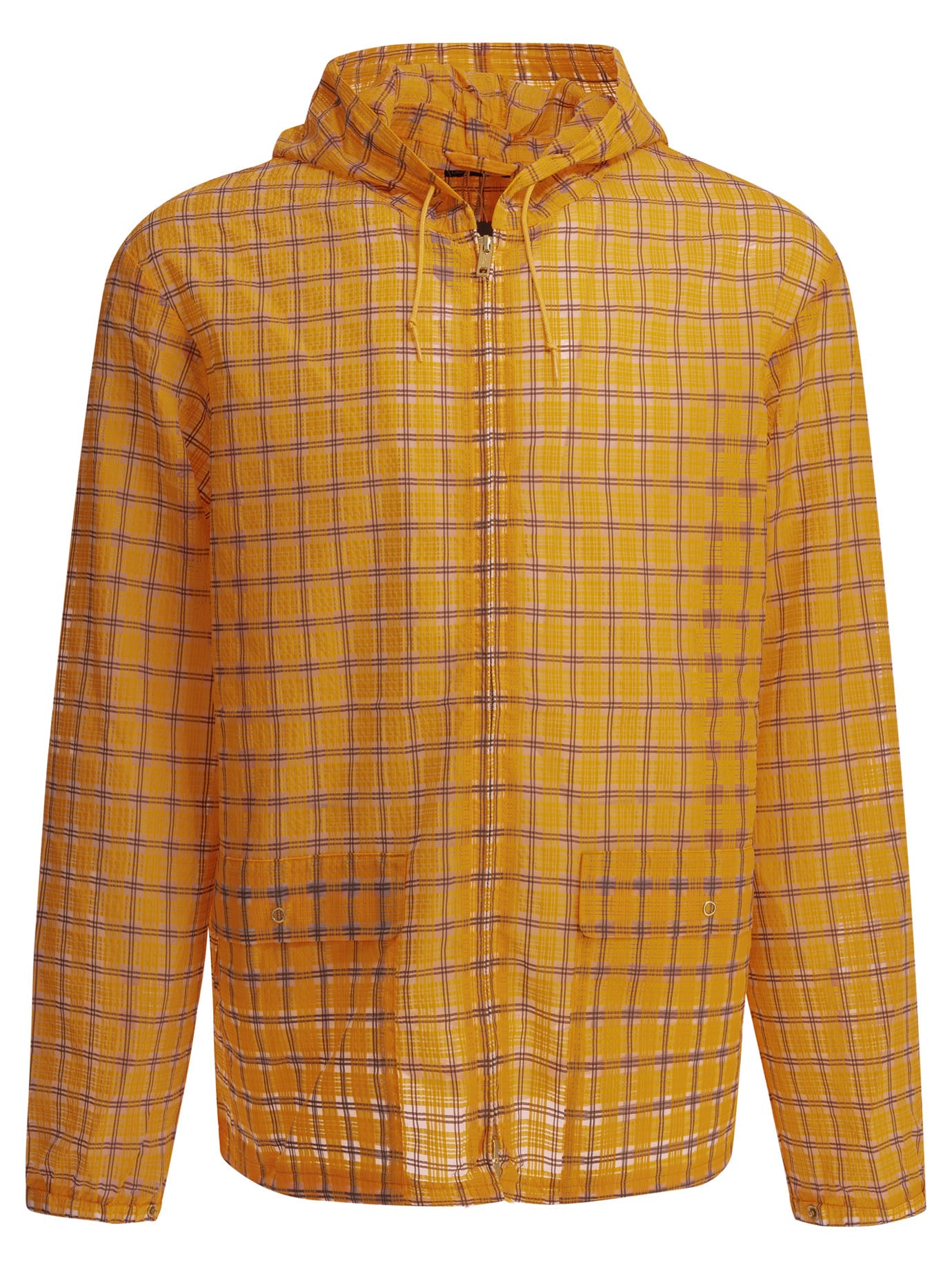 Swing Orange Nylon Lightweight Jacket