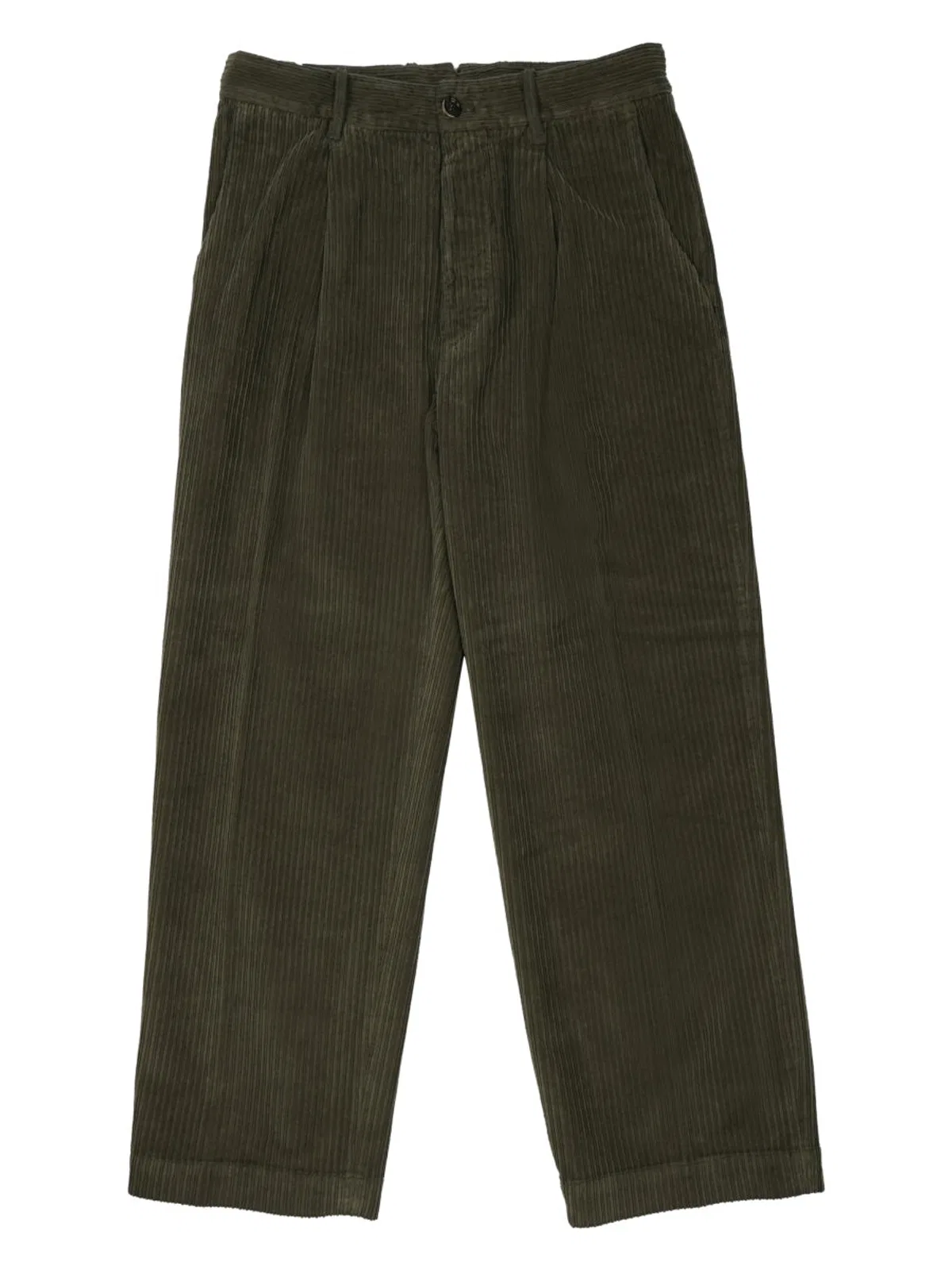 Pantalone In Cotone A Coste