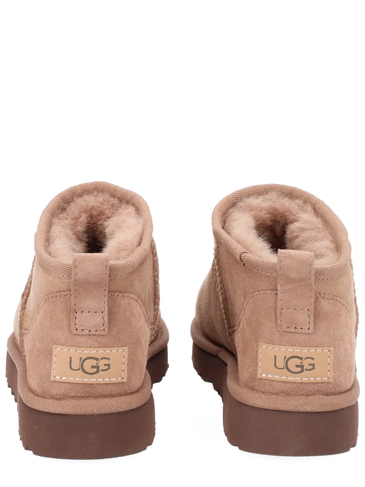 Ugg Boot Classic Ultra Mini In Beige