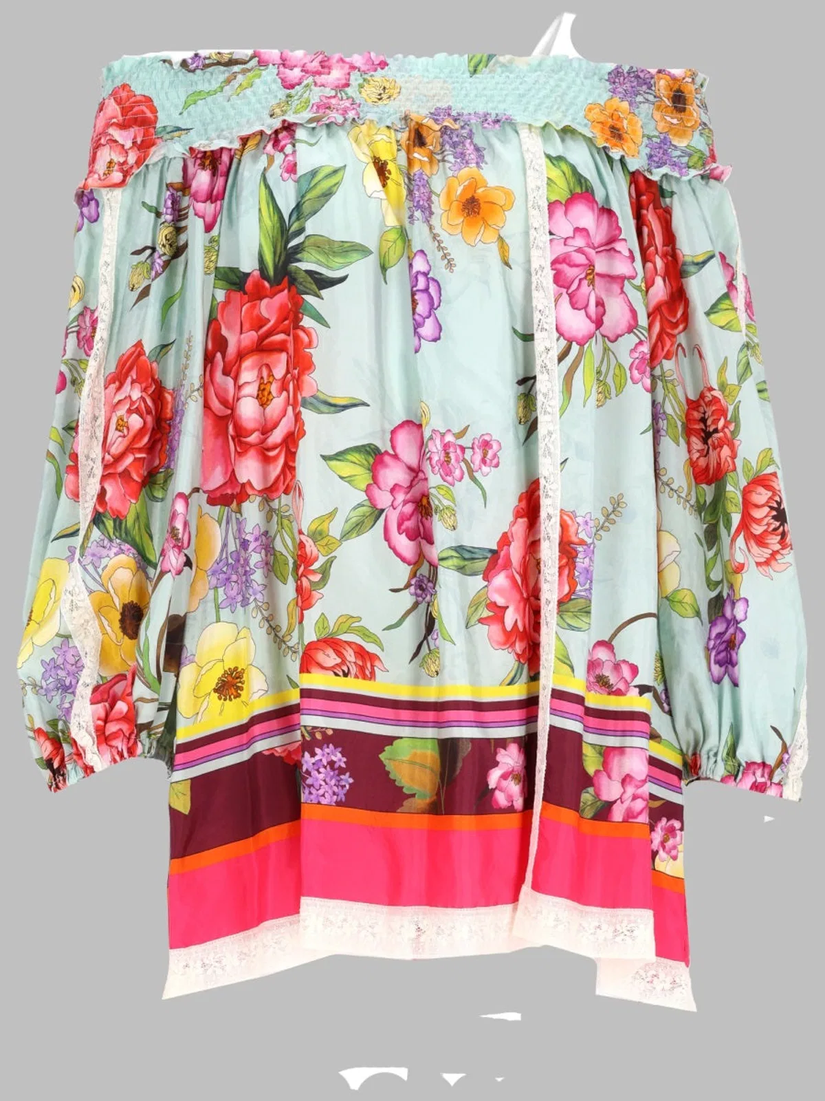 P.a.r.o.s.h. Blusa In Seta Con Stampa