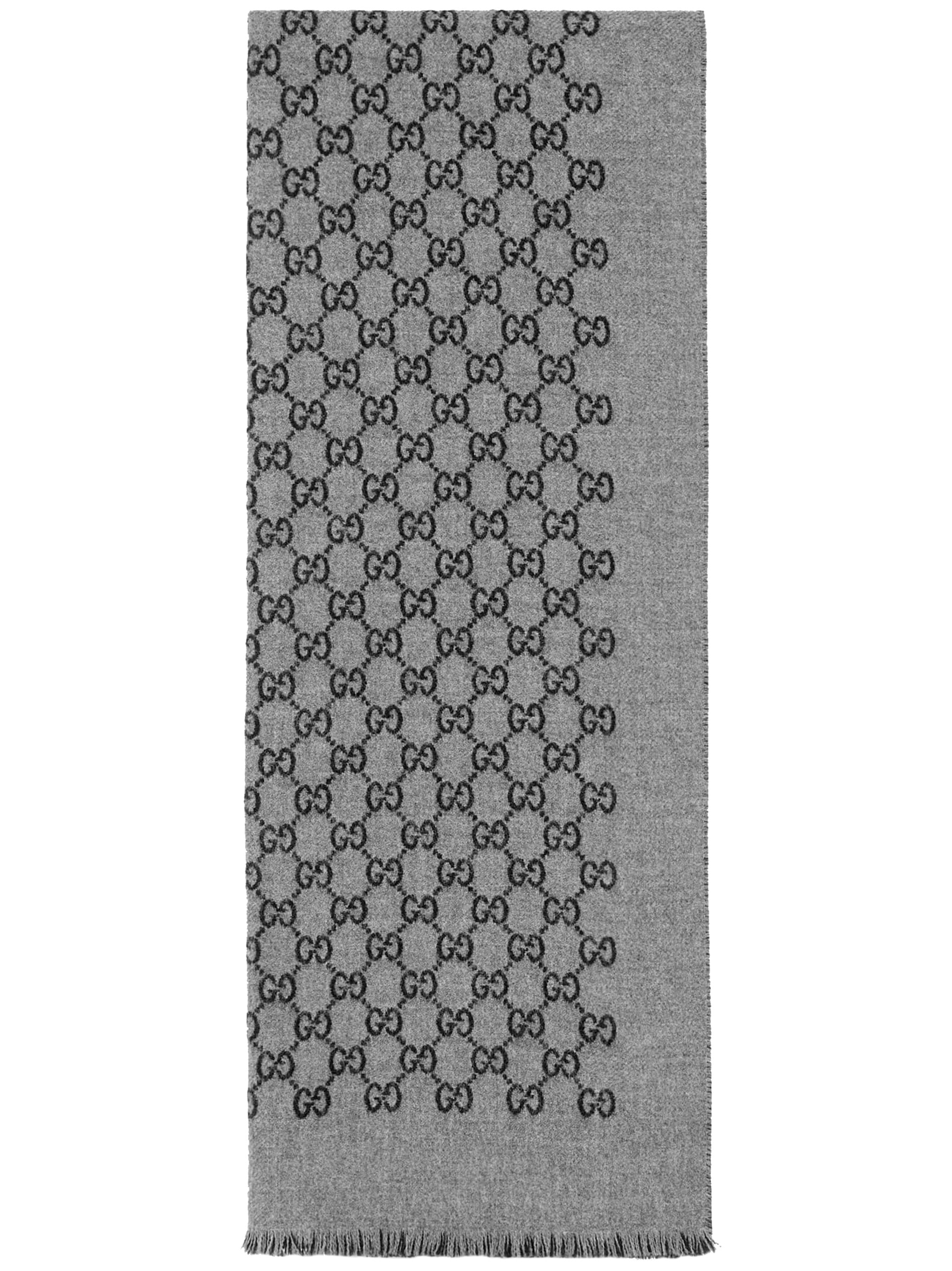 Gg Wool Scarf