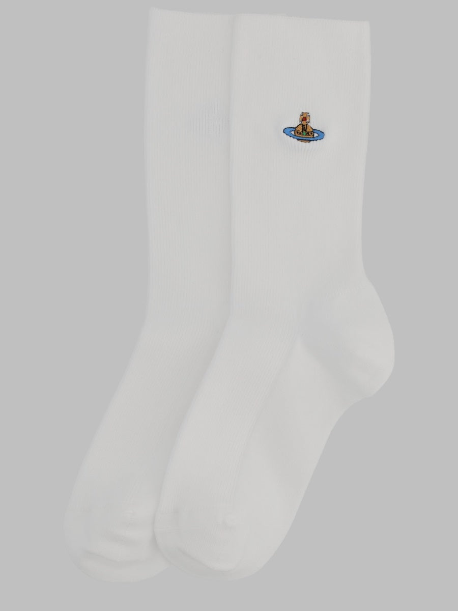 Calzini "Ribbed Crew" Con Orb