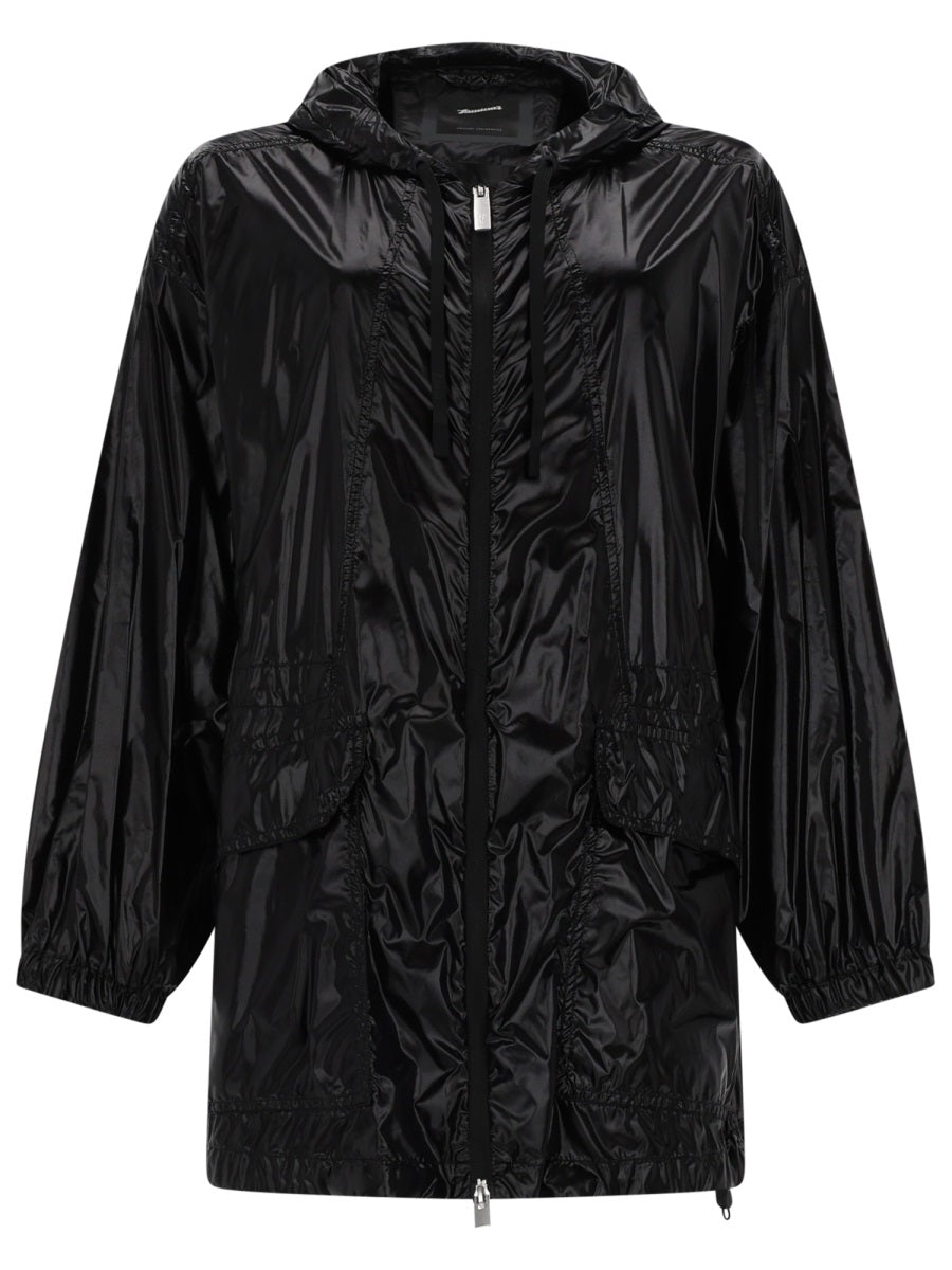 Parka Corto Con Cappuccio
