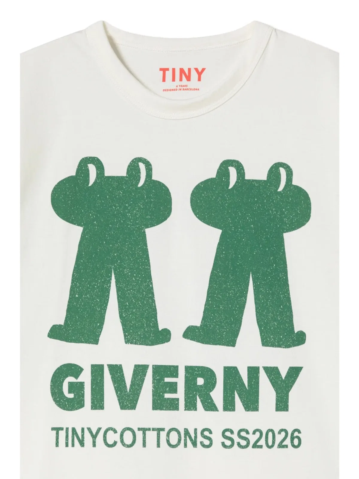 Tinycottons "frog & Frog" T-shirt In White