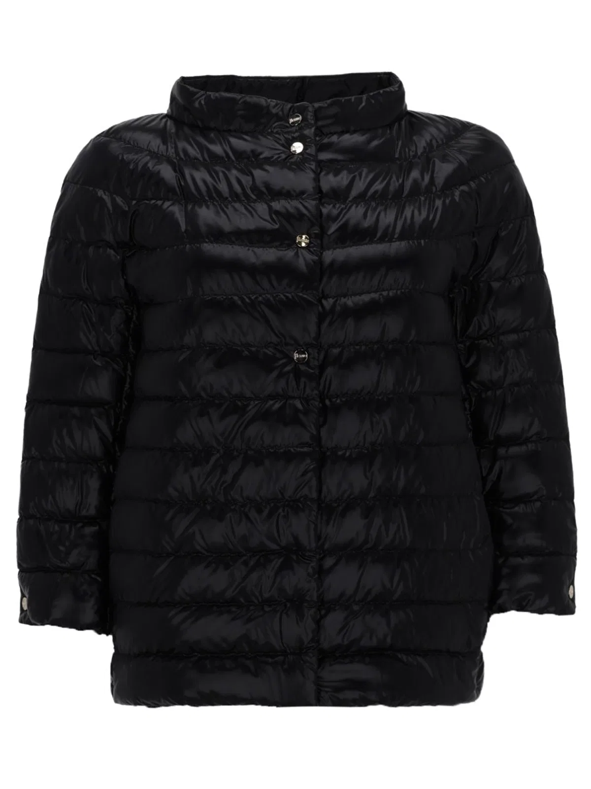 Cropped Padded Down Jacket