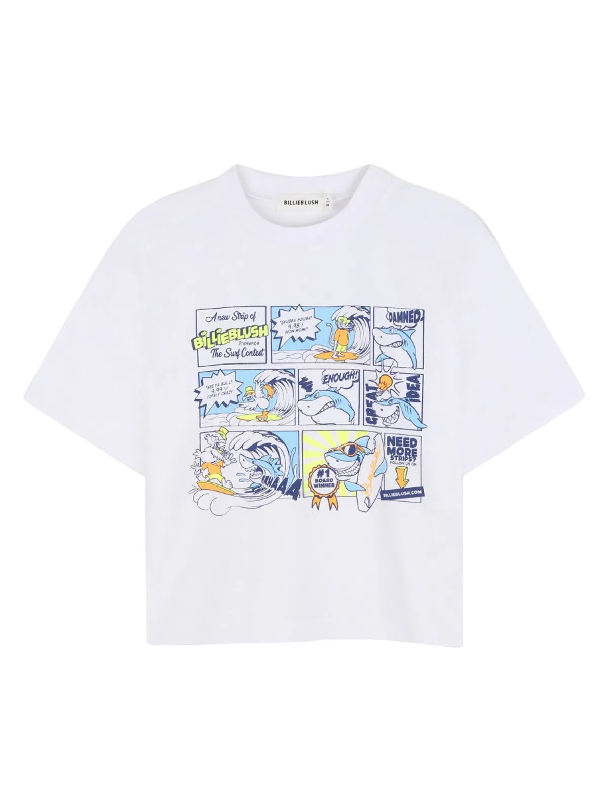 T-Shirt Con Stampa "Fumetti"