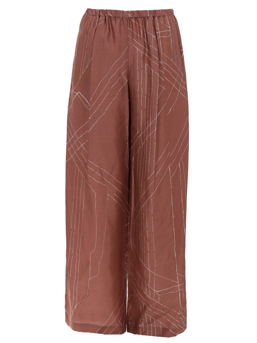 Pantalone In Seta
