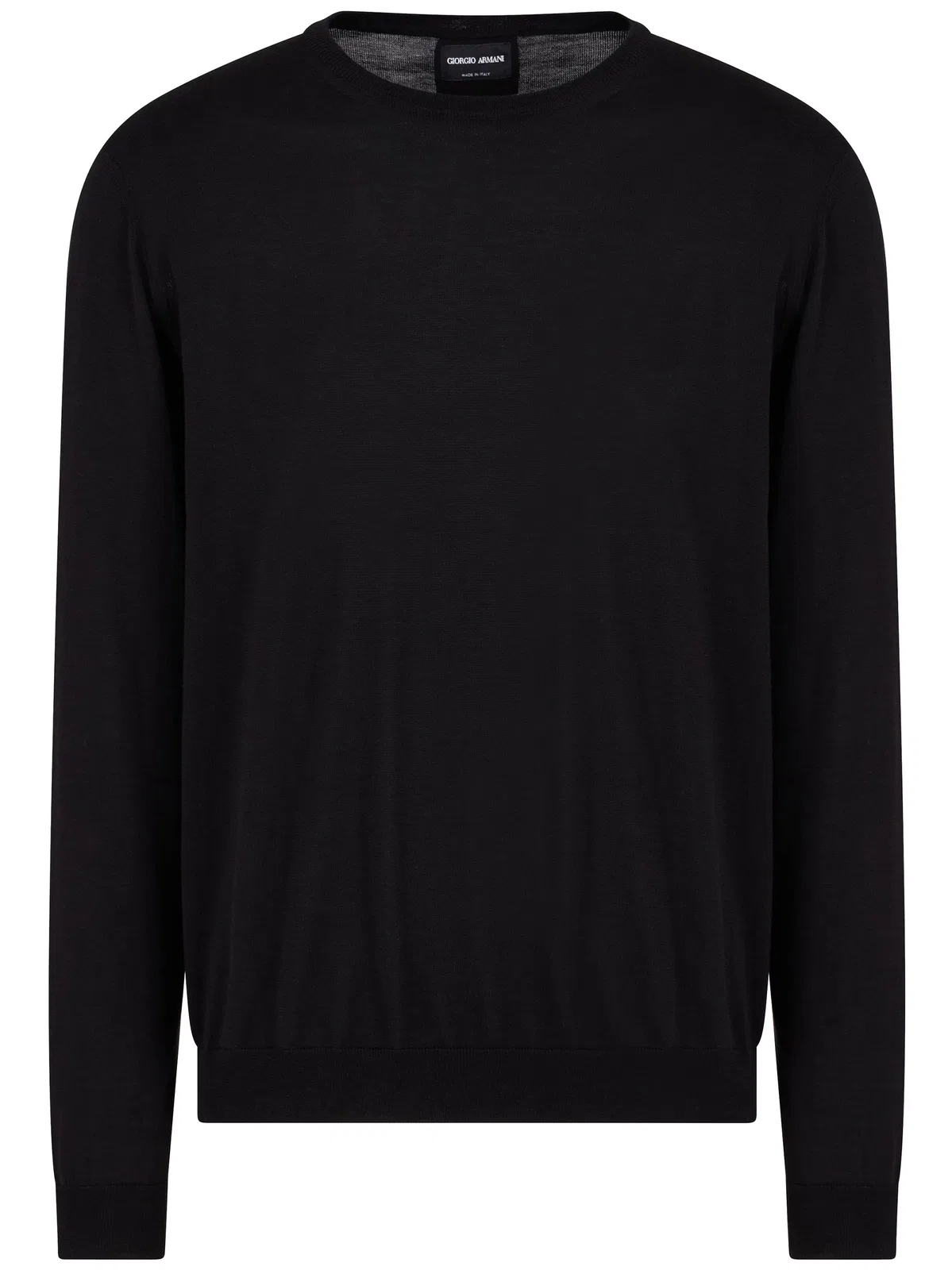 Black Silk Cotton Sweater