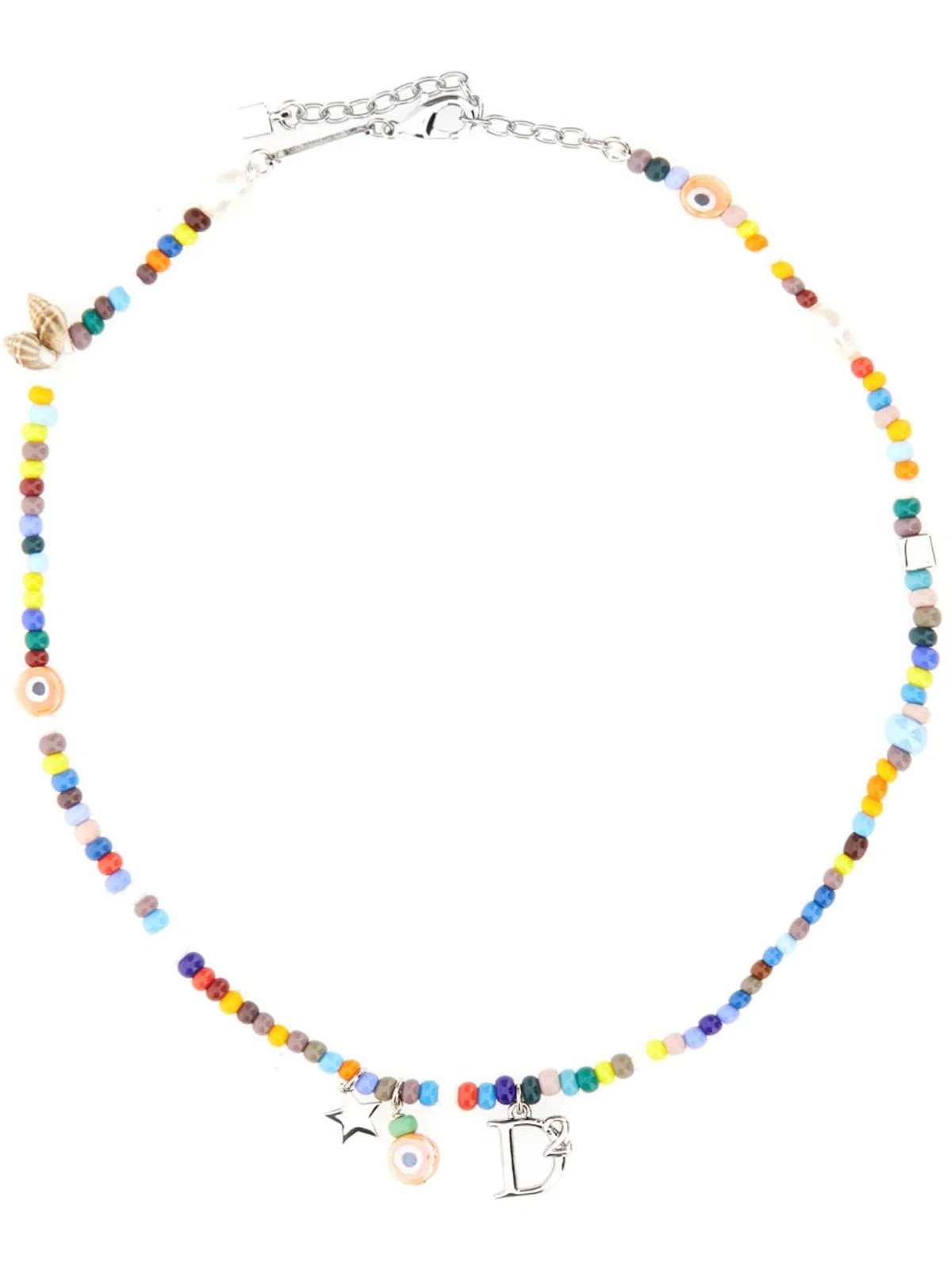 Necklace With Beads And Shells