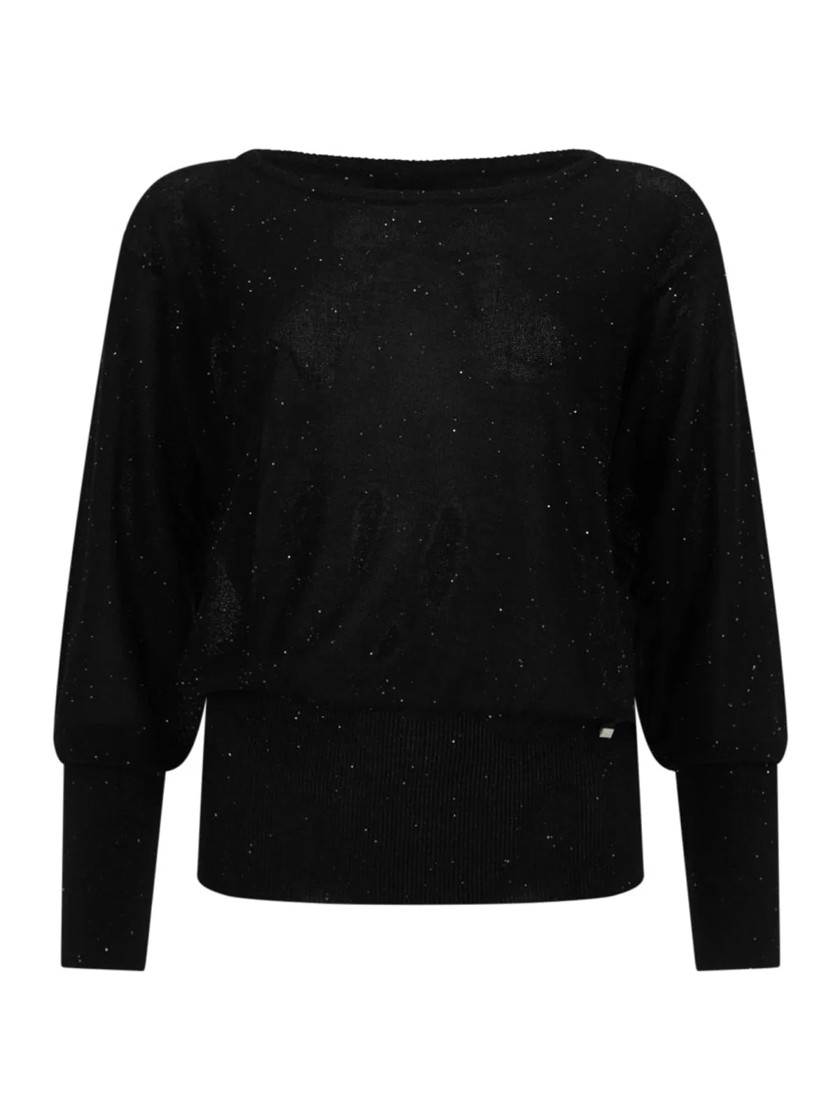 Herno Sequined Shirt In Black